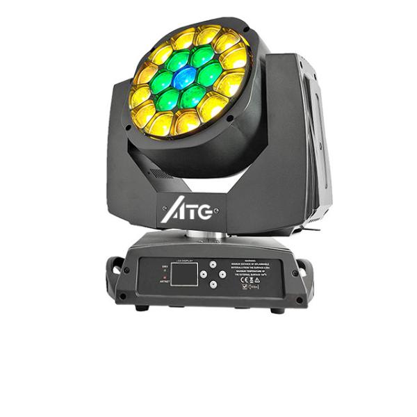 19x40W RGBA 4 in 1 LED Moving Head Beam Light with CCT 2800K/3200K/4200K/5200K/7200K