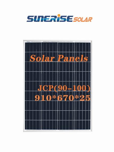 156*94mm 100W Polycrystalline 18V Solar Panel