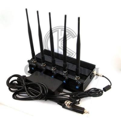 Corredor contínuo do raio do doce do jammer 2-40m do sinal do telefone celular do escritório de WIFI GPS