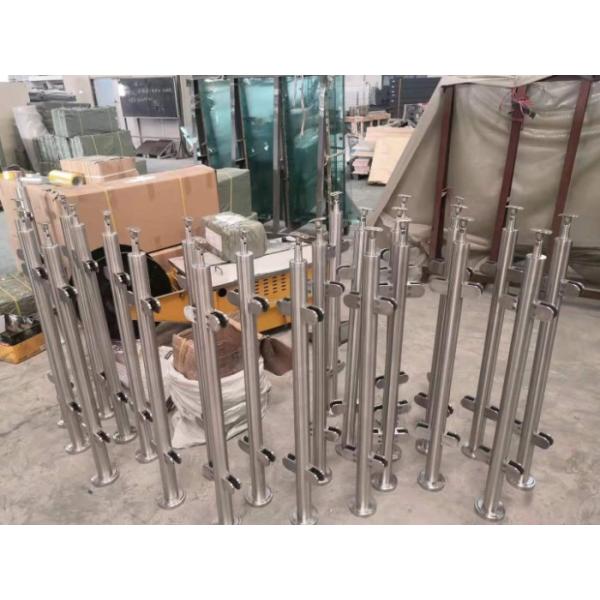 Balcony Deck 63mm Stainless Steel Outdoor Railing