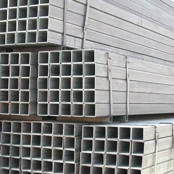 Q345 Galvanized Square Tubes 15x15-1000x1000 Galvanised Steel Box Section For Carports