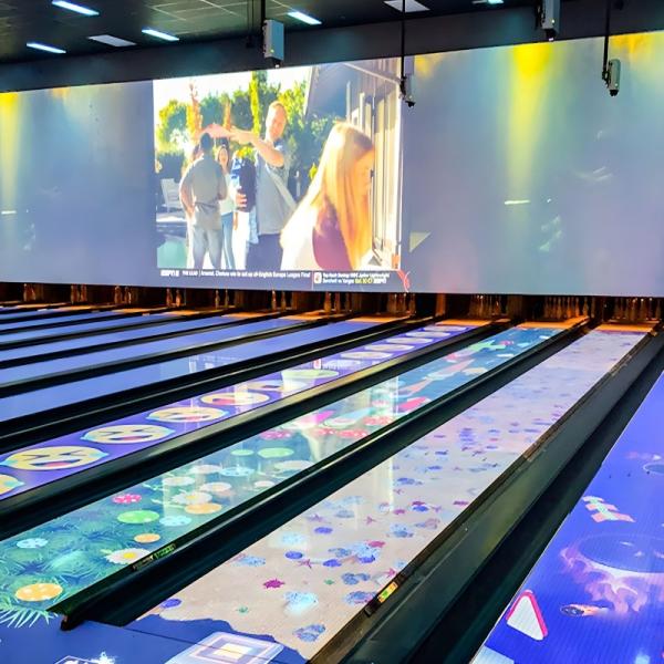 Entretenimento Popular Indoor Bowling Game Lane Machine Scoring Equipamento Completo