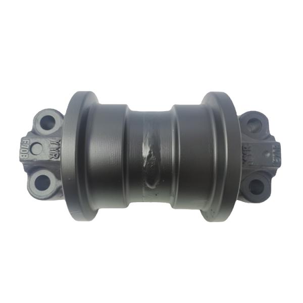 Ролики дна бульдозера двойного фланца ролика следа бульдозера твердости Э370 ХРК50-56