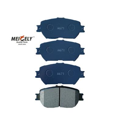 A671 Pedaço de travão de automóvel 04465-13050 / Sb35001 Para Toyota Camry