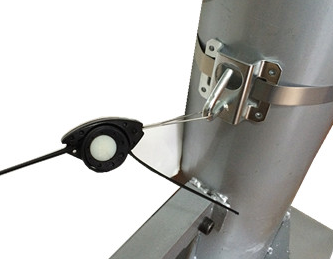 FTTH Fiber Optic Cable Accessories Hoop Fastening Retractor