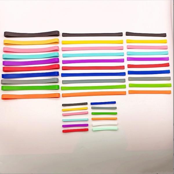 Elastic Silicone Rubber Winding Belt for Lunch Box Colorful Cutting Service Binding