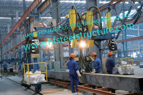 Galvanized Prefabricated Steel Aircraft Hangar Buildings Fast Erection