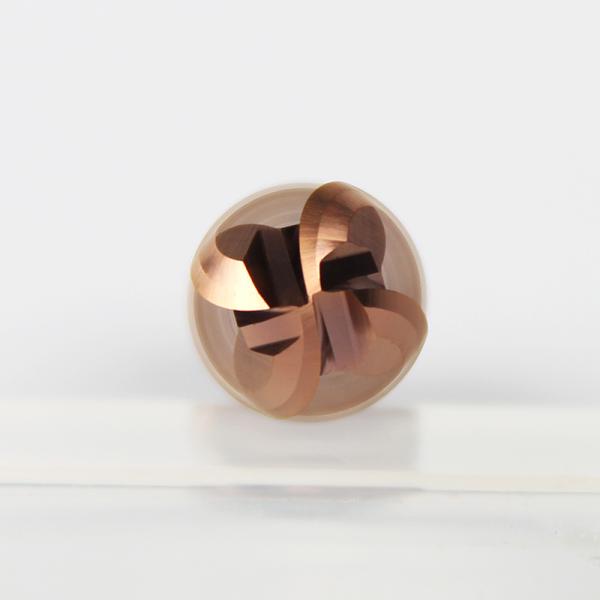 1 - 20 мм Диакарбидная шаровая конечная мельница / шаровой носорезатель для обработки сплава