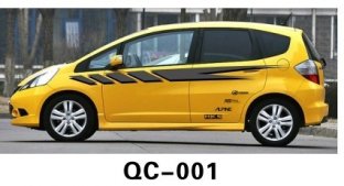 Modern Personalised Car Decoration Car Body Sticker QC-001A
