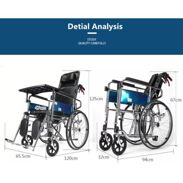 Recline Manual Mobility Walking Aids Commode Folding Wheel Chairs Walkers