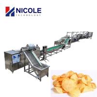 Auto industrial de Chips Production Line Making Equipment da batata fresca dos SS inteiramente
