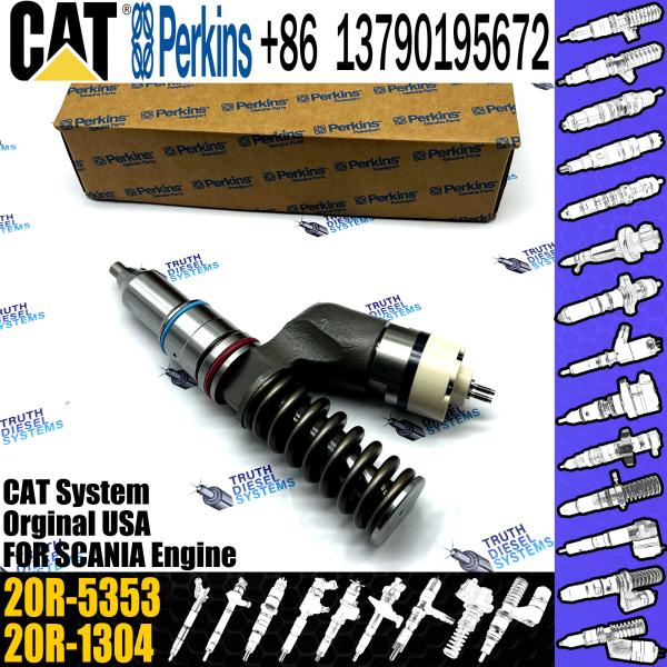 Inyector de tren común C15 C18 Partes del motor Inyector de combustible 20R-1304 20R-2284 20R-2285 20R-5353 20R-1308 Para C-Aterpillar