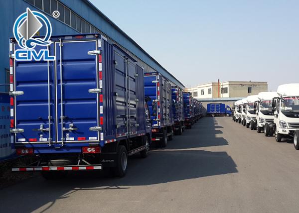 HOWO new  Light Cargo Truck 4x2 Electric Truck Light Duty Cargo