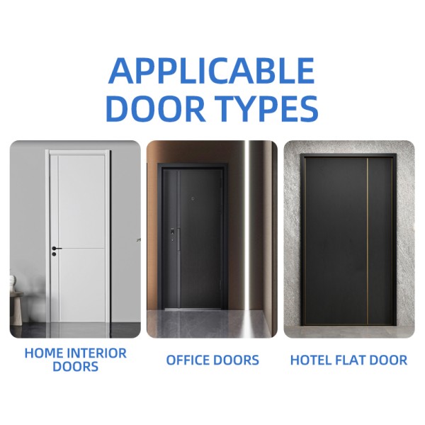 YAGU Mini Short Smart Lock Keyless Entry Password IC Card Key Anti-theft Lock Office Automatic Digital Code Deadbolt Door Lock
