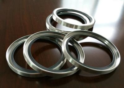 PTFE / PTFE SS Shaft Oil Seal With Single Or Double Lips For Air Compressor