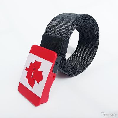 Ceinture de taille en nylon robuste et innovante Logo publicitaire Imprimer ceinture spéciale