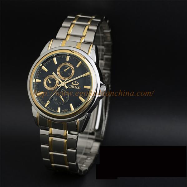 005C Luxury Watches Unisex Watch Big Dial Watch Golden Watch Steel Watch Quartz Watch OEM