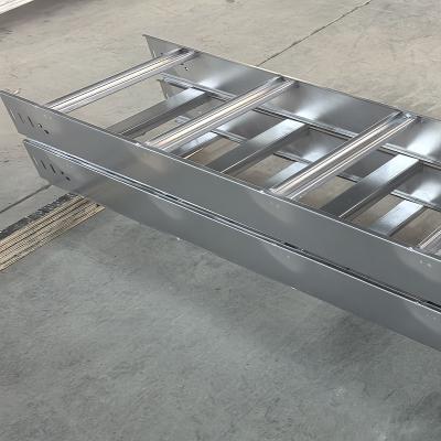 50mm-200mm Height Ladder Type  Metal Cable Trough With Good Ventilation And High Corrosion Resistance