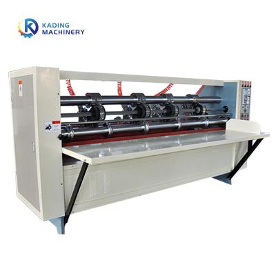 Manual Feeding Slitting Machine Of Electric Adjustment 4 Slitters 6 Scorers