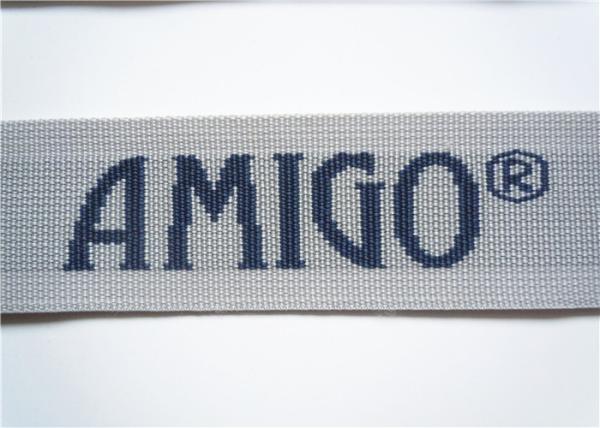 Jacquard Poly Elastic Webbing Straps , Elasticated Luggage Straps