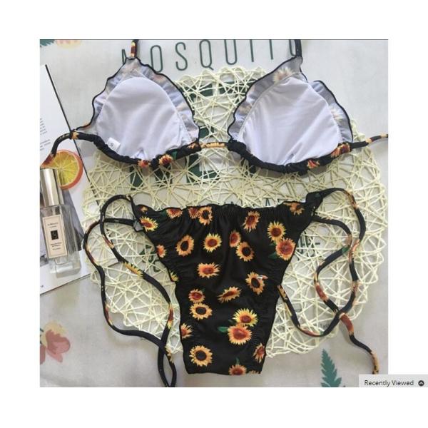 Ciktidin Floral print 2018 swimwear women swimsuit beach bathing suit
