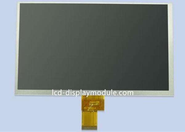 High Resolution 1024 * 600 Customized TFT LCD 300cd / m2 Brightness White Backlight