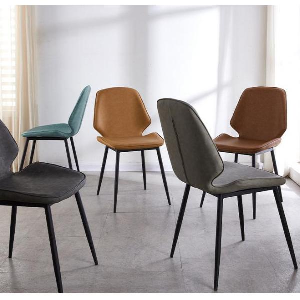 Nordic dining chair Modern simple household light luxury restaurant chair creative negotiation leisure computer chair