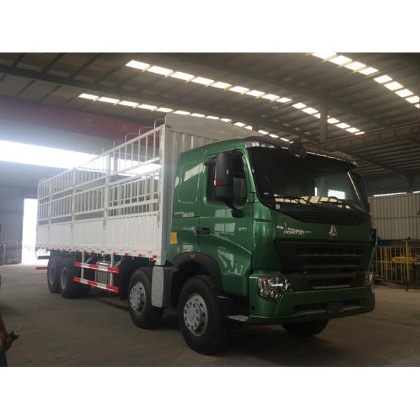 12 Wheelers Small Cargo Truck / Commercial Cargo Truck 30 - 40 Ton Loading Capacity