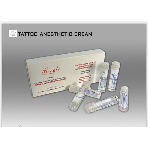Benzocaine 8% Topical Anesthetic Cream For Tattoos / Embroidered Eyebrows