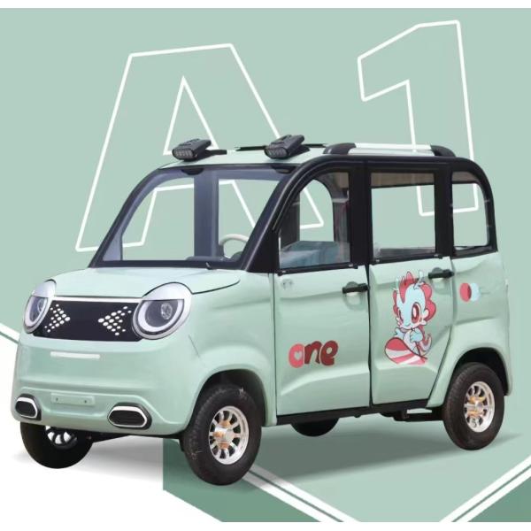 1200w Electric Car Small Electric Four Wheel Bike for 4 Person Transportation Solution