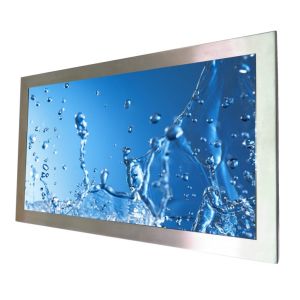 PC rugosa del panel IP65 65 acero inoxidable de la pulgada 316 rugosos HDMI entrado para la industria alimentaria