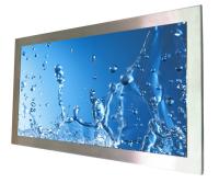Polegada áspera 316 HDMI de aço inoxidável ásperos do PC 65 do painel IP65 entrada para a indústria alimentar
