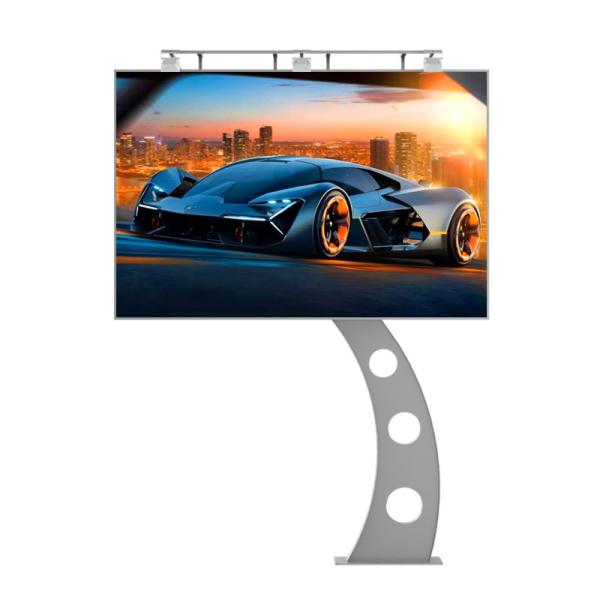IP65 waterproof p6 8000nits steel advertising digital screen outdoor led billboard