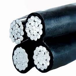 Алюминиевые наземные расходы 1 ядро кабеля ABC Alu Pre Assemble 3x50mm2 низкое напряжение