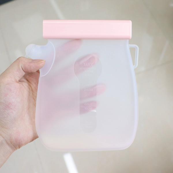 Premium Food-Grade Silicone Breast Milk Storage Bags – Reusable, Leak-Proof, Heat Resistant From -40°C To 230°C, Microwave & Freezer Safe, BPA-Free,Easy To Clean, Perfect For Modern Moms
