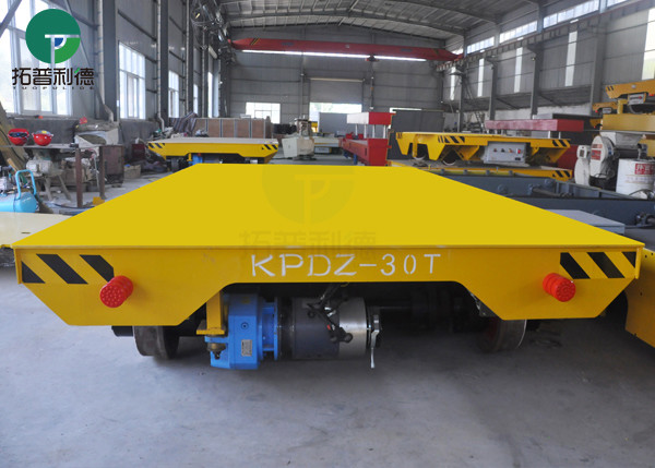 Steel Mill Electrical 50t Railway Transfer Cart