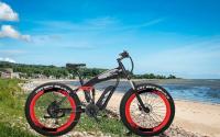 350w 26 bicicleta elétrica externo da bateria de lítio 48v de Ebike Downtube do pneu gordo da polegada Cysm