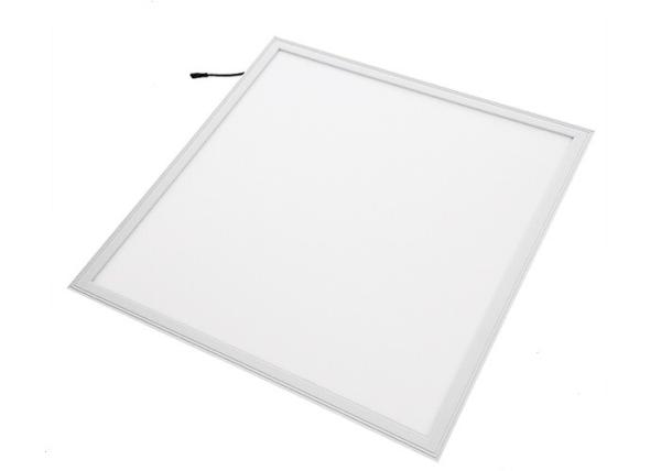 600mm Square Led Surface Panel Light , 36w Sliver Aluminum White Ceiling Lights 
