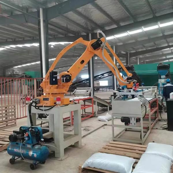 Brazo robótico paletizador de alta calidad para paletizar bolsas/cajas, paletizador automático, robot ligero para mover palets, 380v, robot paletizador de alta calidad, brazo robótico para paletizador