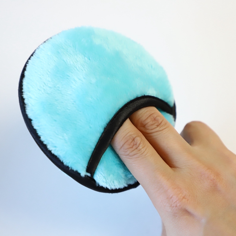 2cm Thickness Polyester Microfiber Makeup Remover Pads 10x10cm