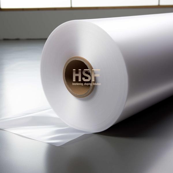 120uM Opaque White PE Silicone Release Film Width 2000mm