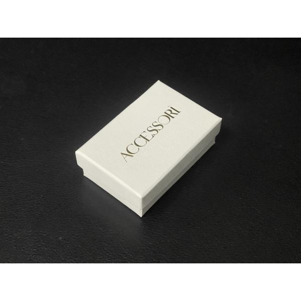 Customized  White Paper Jewelry Box logo and color by your jewelry packaging