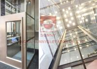 Buen funcionamiento de acero inoxidable del elevador 3m/S del pasajero de EAC 304