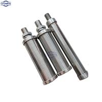Tubo de control de arena de aceite con agujero en forma de cuña de acero inoxidable