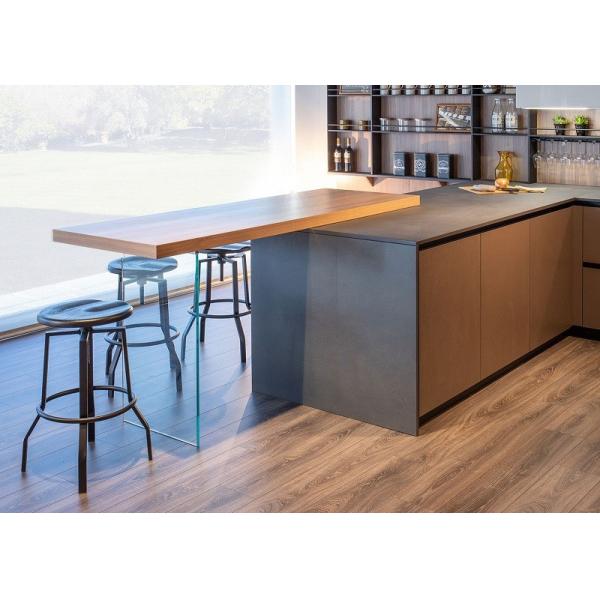 600mm 1.8m DTC Modern High Gloss Kitchen Cabinets Unit With Marble Top