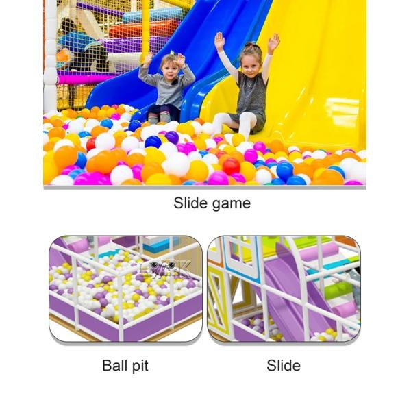 Amusement Park Soft Play Equipment Indoor Playhouse For Kids