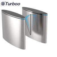 Torniquete acrílico da segurança do braço da porta pedestre automática da barreira com luz do diodo emissor de luz