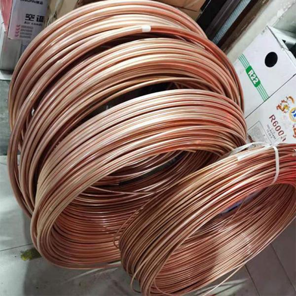 Customized Seamless Copper Tube Air Conditioner And Refrigeration Equipment Copper Pipe