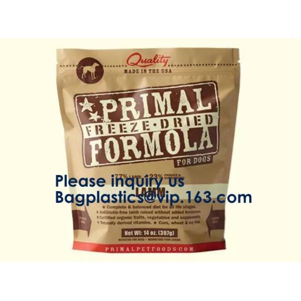 Custom Aluminum Foil Stand Up Flat Pouch Bags Stand Up Pouch Food Bag Protein Zipper Bag, standup pouch bags, bagease
