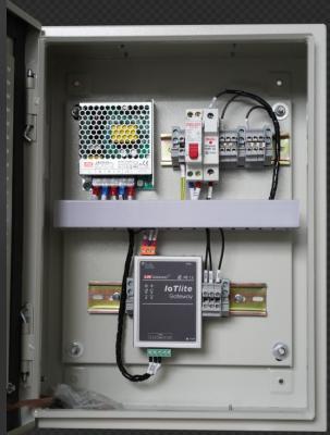 Panel de control metálico IoT para sistemas de automatización de edificios inalámbricos